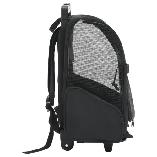 Foldablemultipurpose Pet Trolley Black - Image 2
