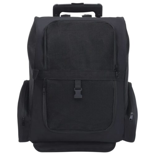 Foldablemultipurpose Pet Trolley Black - Image 4