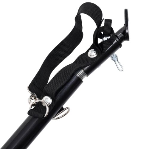 2-in-1 Pet Bike Trailer Jogging Stroller Blue Black - Image 10