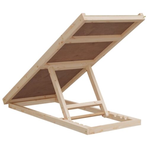 Dog Ramp Grey 100x40cm Solid Wood Fir - Image 5