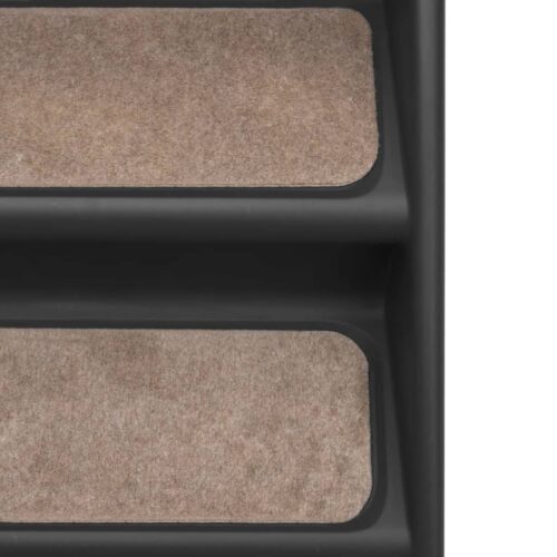 Folding Dog Stairs Black 62x40x49.5cm - Image 7