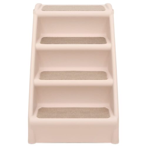 Folding Dog Stairs Cream 62x40x49.5cm - Image 3