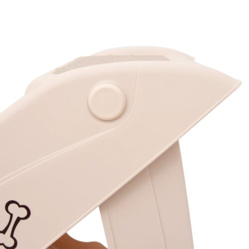 Folding Dog Stairs Cream 62x40x49.5cm - Image 8
