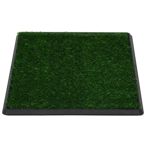 Pet Toilet Training Tray Grass Mat Portable Dog Potty Pad WC Turf Loo 64x51x3cm - Image 3