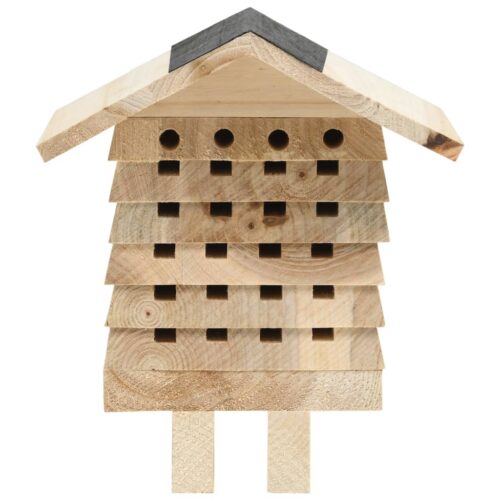 Bee Hotel Solid Firwood 22x20x20cm - Image 2