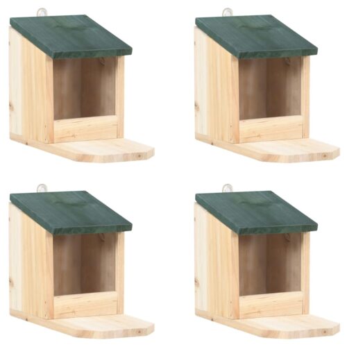 Squirrel Houses 4pcs Firwood