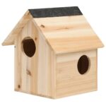 Squirrel House Solid Firwood 26x25x29cm