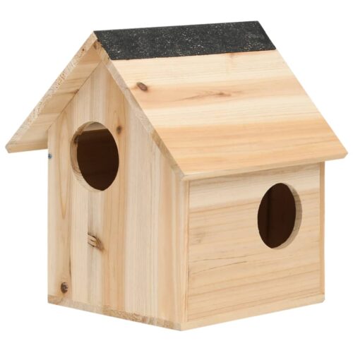 Squirrel House Solid Firwood 26x25x29cm