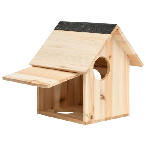 Squirrel House Solid Firwood 26x25x29cm - Image 3