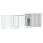 Chicken Cage Grey 300x91x100cm Galvanised Steel