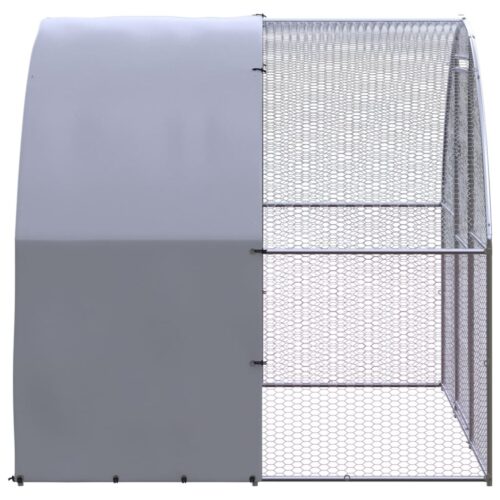 Outdoor Chicken Coop 3x2x2mGalvanised Steel - Image 3