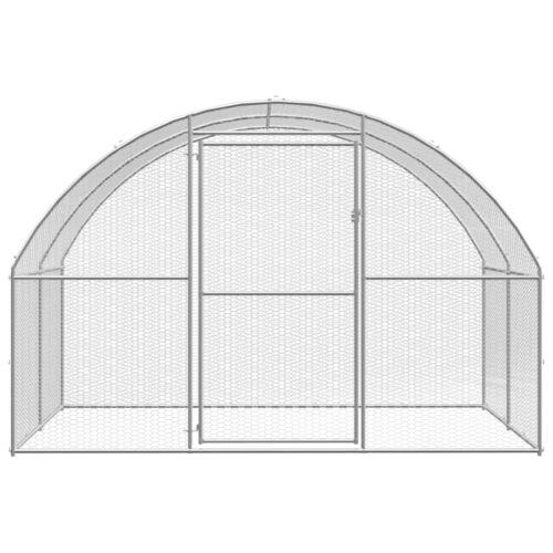 Outdoor Chicken Coop 3x2x2mGalvanised Steel - Image 6