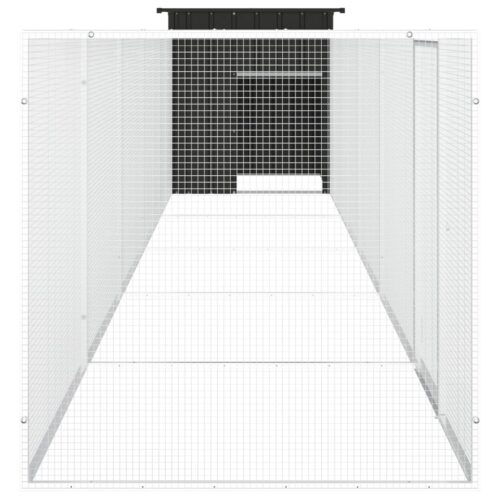 Chicken Cage Anthracite 600x91x100cm Galvanised Steel - Image 4