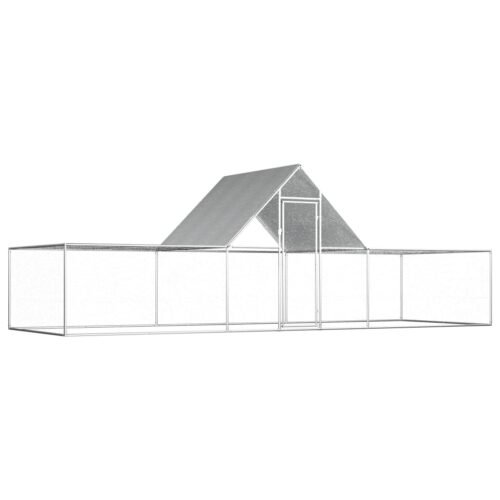 Chicken Coop 6x2x2mGalvanised Steel