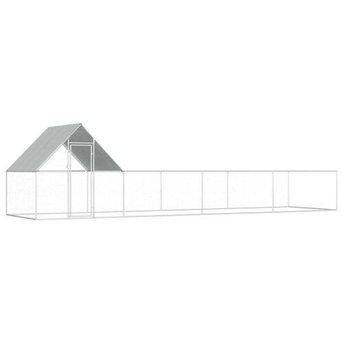 Chicken Coop 8x2x2mGalvanised Steel