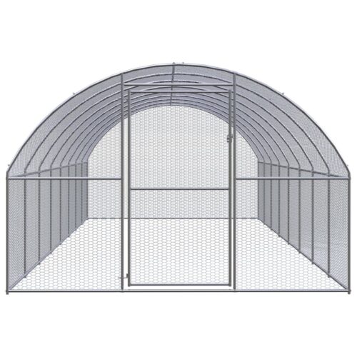Outdoor Chicken Coop 3x8x2mGalvanised Steel - Image 2