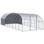 Outdoor Chicken Coop 3x8x2mGalvanised Steel