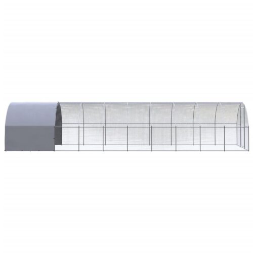 Outdoor Chicken Coop 3x10x2mGalvanised Steel - Image 4