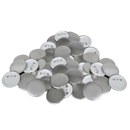 500pcs PinBack Button Parts 44mm DIY Badge Custom Print Badges Brooch Pins Set