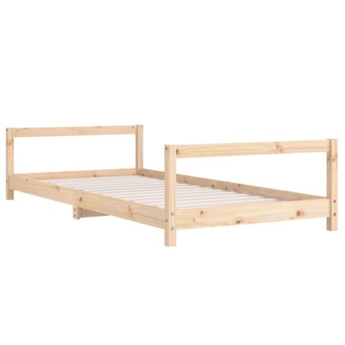 Kids Bed Frame 90x190cm Solid Wood Pine - Image 3