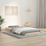 Bed Frame 90x190cm Solid Wood Pine