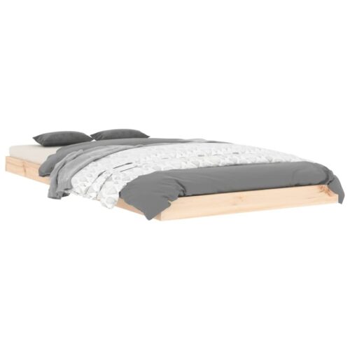 Bed Frame 90x190cm Solid Wood Pine - Image 3