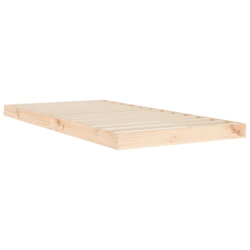 Bed Frame 90x190cm Solid Wood Pine - Image 4