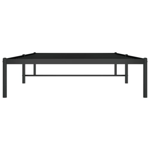 Metal Bed Frame Black 107x203cm King Single - Image 5