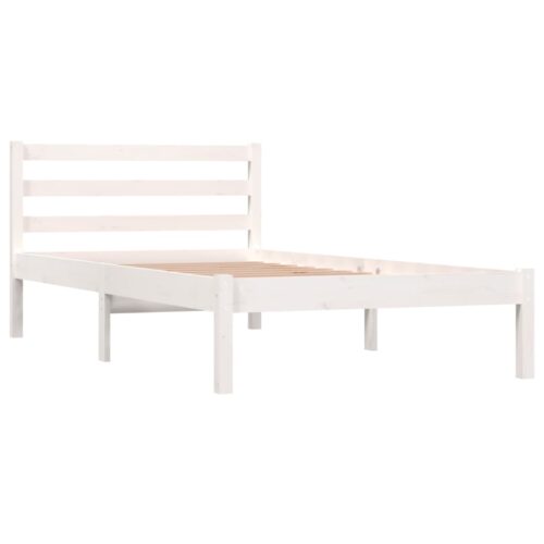 Bed Frame 90x190cm White - Image 2