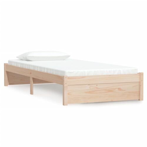 Bed Frame Solid Wood 90x190cm - Image 2
