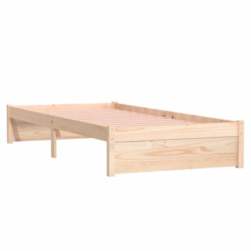 Bed Frame Solid Wood 90x190cm - Image 4
