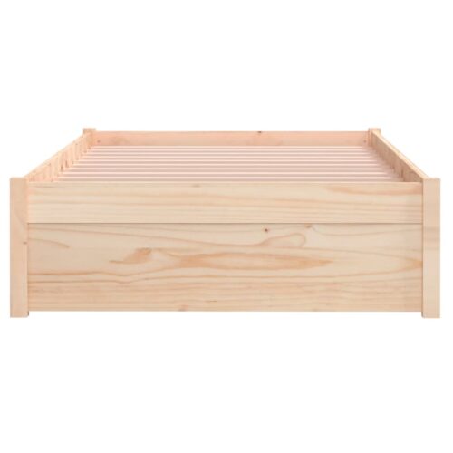 Bed Frame Solid Wood 90x190cm - Image 5