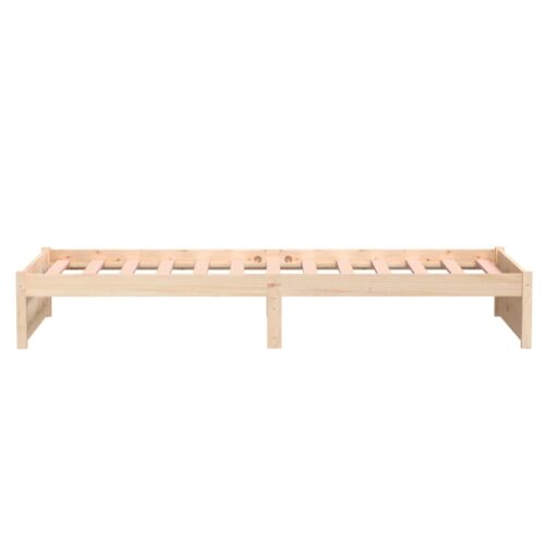 Bed Frame Solid Wood 90x190cm - Image 6