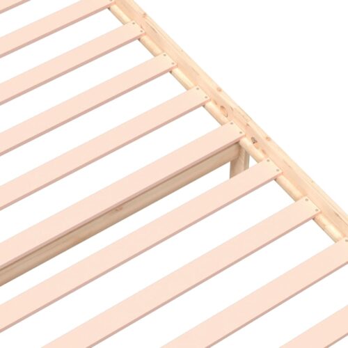 Bed Frame Solid Wood 90x190cm - Image 8