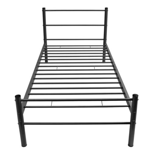 Bed Frame Black Metal King Single Size - Image 3