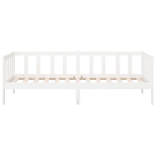 Day Bed White 90x190cm Solid Wood Pine - Image 8