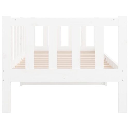 Day Bed White 90x190cm Solid Wood Pine - Image 9