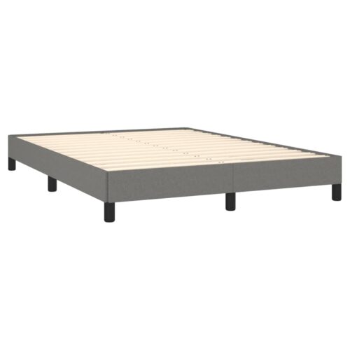 Bed Frame Dark Grey King Single Fabric - Image 4