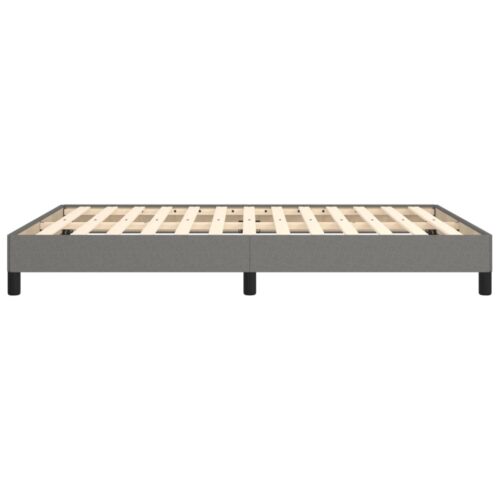 Bed Frame Dark Grey King Single Fabric - Image 6