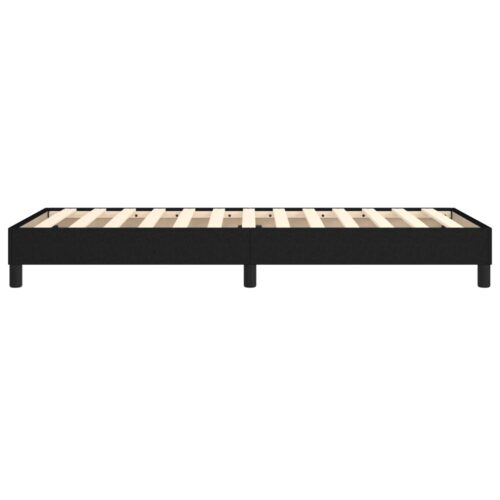 Box Spring Bed Black King Single Size Fabric - Image 6