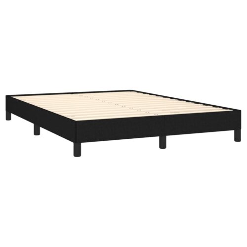 Bed Frame Black King Single Fabric - Image 4