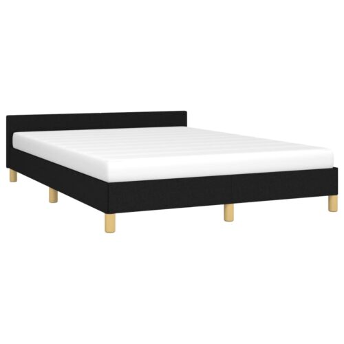 Bed Frame Black King Single Size Fabric - Image 3