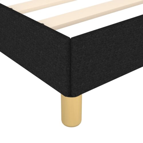 Bed Frame Black King Single Size Fabric - Image 7