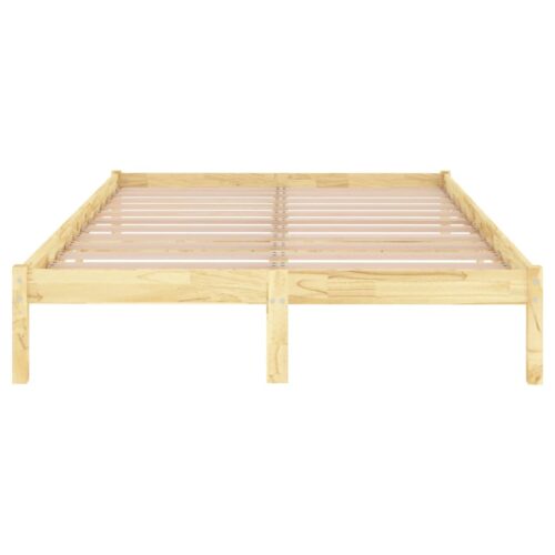 Bed Frame Solid Wood 183x203cm King - Image 4