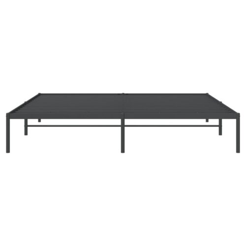 Metal Bed Frame Black 183x203cm King - Image 5