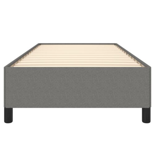 Bed Frame Dark Grey King Single Fabric - Image 5