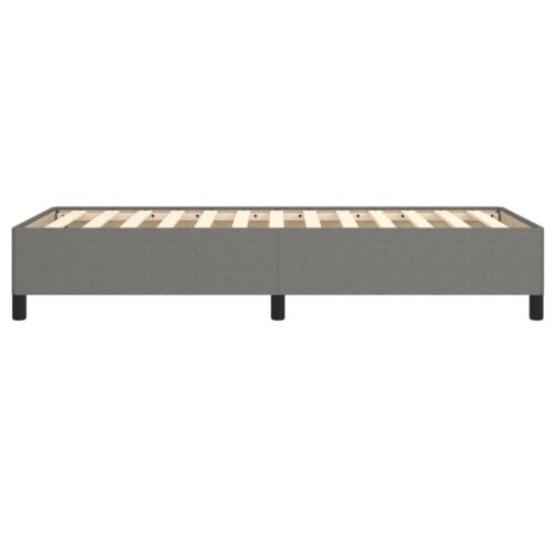 Bed Frame Dark Grey King Single Fabric - Image 6