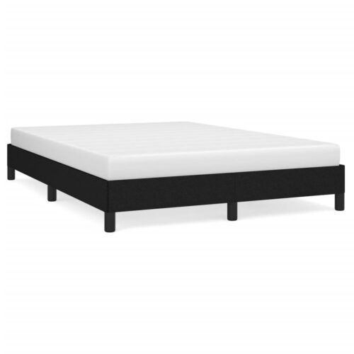 Bed Frame Black 152x203cm Queen Fabric - Image 2
