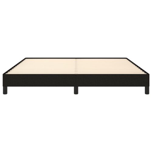 Bed Frame Black 152x203cm Queen Fabric - Image 5