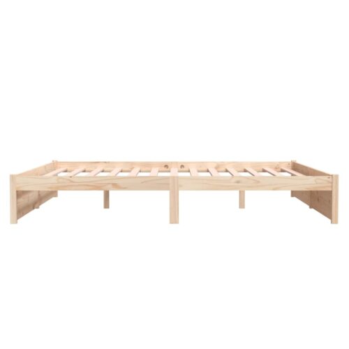 Bed Frame Solid Wood 183x203cm King - Image 6
